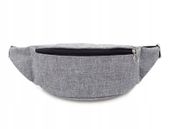 NERKA saszetka biodrówka solidna polska V247 szara