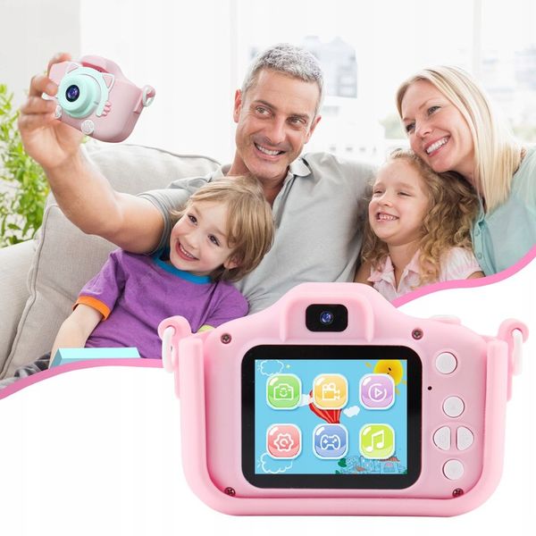 APARAT CYFROWY FOTOGRAFICZNY KAMERA DLA DZIECI GRY zdjęcie 10
