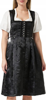Bawarska Sukienka Dirndl Oktoberfest 50 xxl czarna Heimatgwand Stockerpoint
