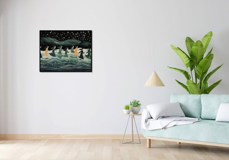 Plakat 76x60,5cm Nocna Procesja zdjęcie 4