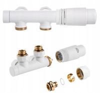 INVENA ZESTAW TERMOSTATYCZNY ZESPOLONY BIAŁY