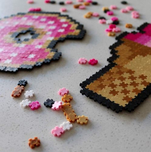 Kreatywność Puzzle Pixelki Jixelz Słodkości na Arena.pl
