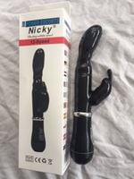 nicky black 14 speed g spot vibrating 22 cm