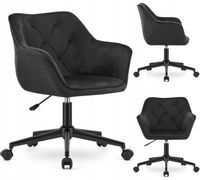 Fotel obrotowy WAWA krzesło BIURKOWE tapicerowane