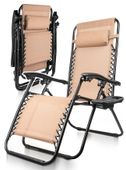 Leżak Ogrodowy Składany Krzesło Fotel Paradise Zero Gravity