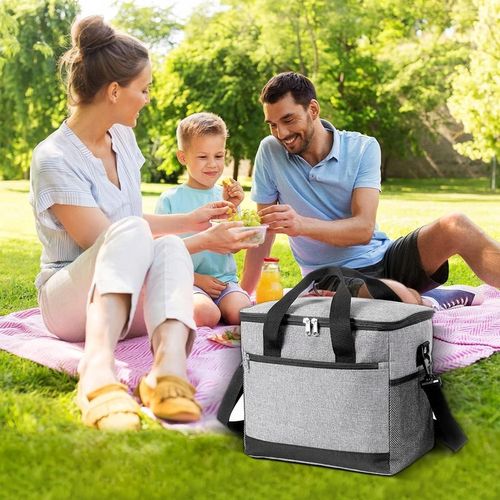 TORBA TERMICZNA na LUNCH BOX na jedzenie torba ŚNIADANIOWA na ramie 20L XL na Arena.pl