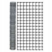 SIATKA LEŚNA 160/17/10 L - rolka 25m OCYNKOWANA do pola sady lasy budowa