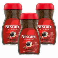 Nescafe Classic kawa rozpuszczalna słoik 3x 200 g