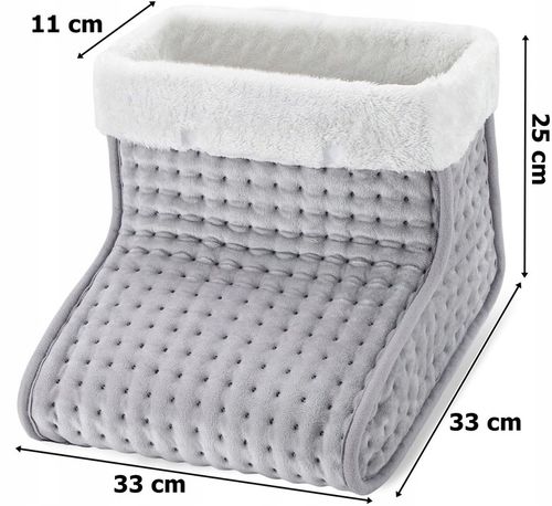 But Elektryczny Grzejący Ogrzewacz Do Stóp Ocieplacz Polarowy + Pilot Led na Arena.pl