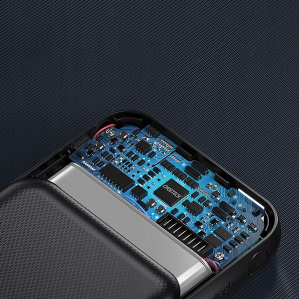 CHOETECH POWERBANK 10000mAh 18W SZYBKI DUŻY POJEMNY POWER BANK USB-C +KABEL zdjęcie 4