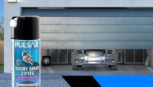 SUCHY SMAR DO BRAM ŁAŃCUCHA SPRAY PULSAR TEFLONOWY PTFE UNIWERSALNY 400 ml na Arena.pl