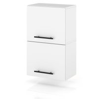 szafka kuchenna wisząca klapowa modułowa z uchwytami 40cm spremium biały