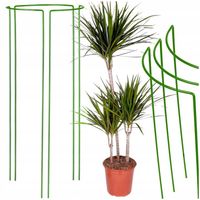 PODPORA METALOWA DO KWIATÓW ROŚLIN OGRODOWYCH TRZYCZĘŚCIOWA PRODUKT