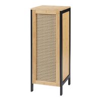 Kosz na pranie na bieliznę bambusowy naturalny 51 l