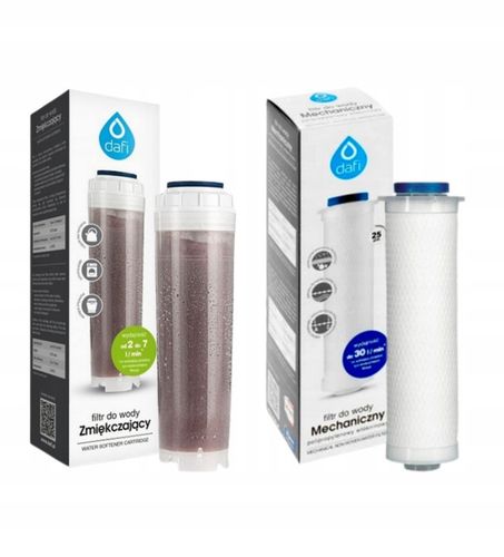 Filtry Przepływowe wody DAFI Zmiękczający Żywiczny + Polipropylenowy na Arena.pl