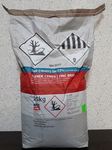 Tlenek cynku 72% 25 kg na Arena.pl
