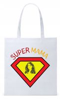 Dla Mamy Mamusi Prezent Torba Eco Biała Shopper Z Nadrukiem Ze Zdjęciem
