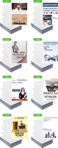 Ulotki A5 5000szt reklamowe firmowe różne wzory KOMPOZYCJE NAGROBNE na Arena.pl