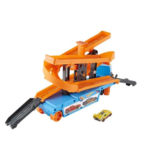 HOT WHEELS Mega Transporter Hauler + Autko na Arena.pl