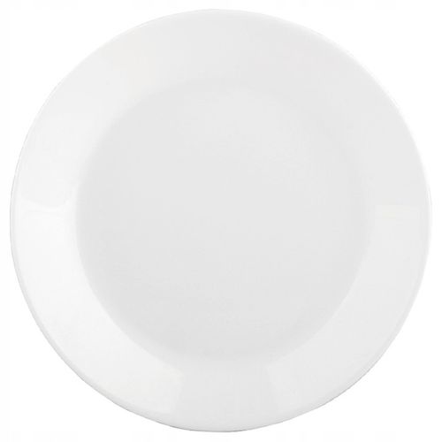 Serwis OBIADOWY komplet talerzy dla 6 osób 18 elementów BIAŁE na Arena.pl