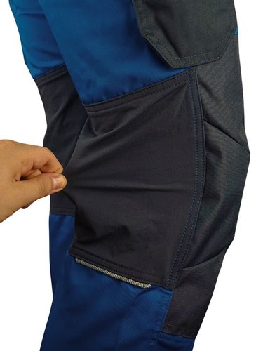 Spodnie ROBOCZE męskie BHP MOCNE ochronne ELASTYCZNE MONTERSKIE ODBLASKOWE na Arena.pl