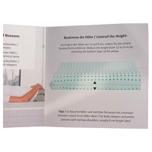 poduszka podpierająca kark z pianki bio memory na Arena.pl