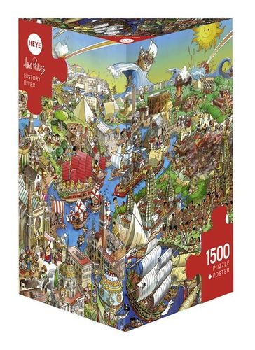 Puzzle 1500 Elementów - Rzeka Historii na Arena.pl