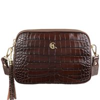 Elegancka listonoszka Canaletto – skóra z wzorem krokodyla TD830s259