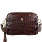 Elegancka listonoszka Canaletto – skóra z wzorem krokodyla TD830s259