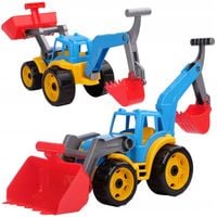 DUZY TRAKTOR Ciągnik z elementami koparki