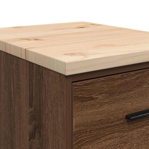 Garażowa szafka do przechowywania Brązowy dąb 40x51x85 cm na Arena.pl