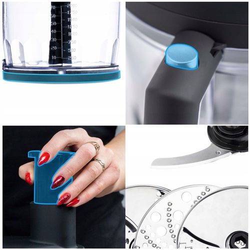 DUŻA 2,5L Szatkownica do Blender ręczny Yoer HB01S na Arena.pl