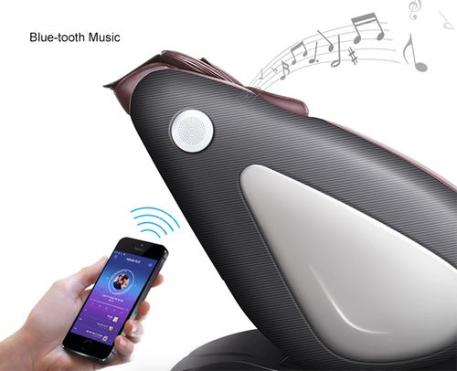 Fotel masujący Zero Gravity Grzanie S - System Shiatsu masujący całe plecy na Arena.pl