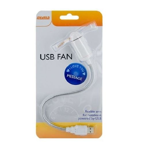 Wiatraczek USB Message Silent srebrny na Arena.pl