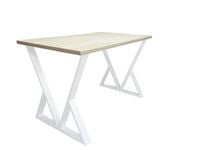 Stół do salonu kuchni 70x120x28 LOFT V biały Dąb Sonoma