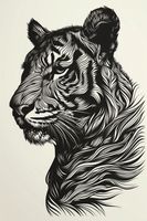 Plakat 30x45cm Tygrysi Gwizd