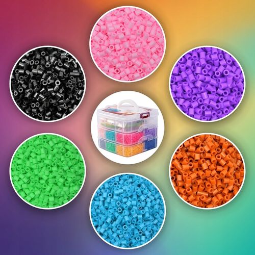 KORALIKI do PRASOWANIA ZESTAW 9000 szt DLA DZIECI SZABLONY WALIZKA PREZENT na Arena.pl