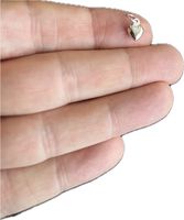 Komplet Biżuterii Srebrnej Kolczyki Łańcuszek Srebrny Wisiorek Serduszko