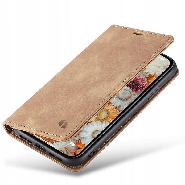 Spacecase Wallet Iphone 11 Light Brown zdjęcie 7