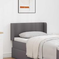 Uszy Głowy 2 pcs Szary 40 x 16 x 5 cm Skóra syntetyczna