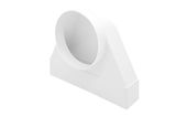 kolano łącznikowe zmienne kanału płaskiego 110*55 fi 100mm - rx 02-403