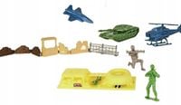 JOINCO Zestaw figurek żołnierzy i wyposażenia JEDNOSTKA SPECJALNA 100 el
