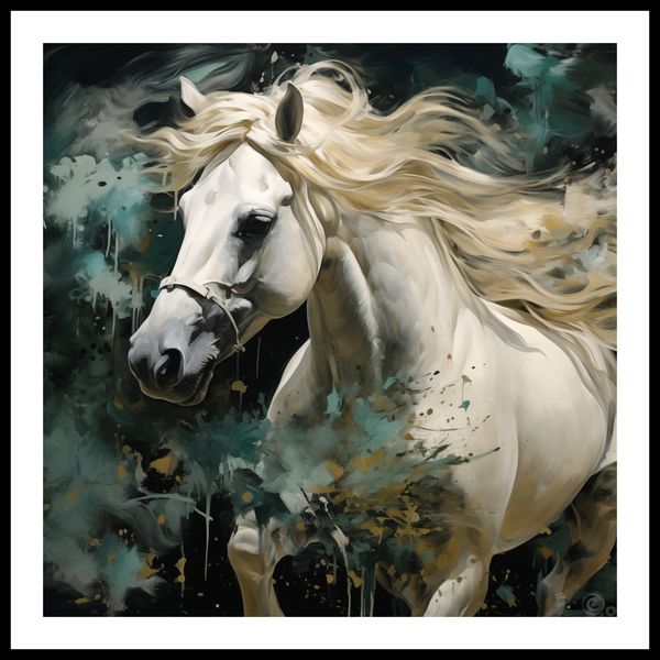 Plakat 80x80cm Dziki Duch zdjęcie 3