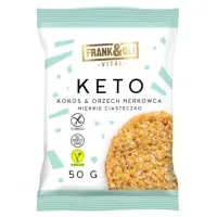 Miękkie ciasteczko KETO Kokos i orzech nerkowca 50g