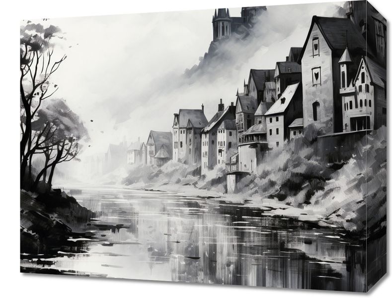 Obraz 50x40cm Mglisty Refleks zdjęcie 1