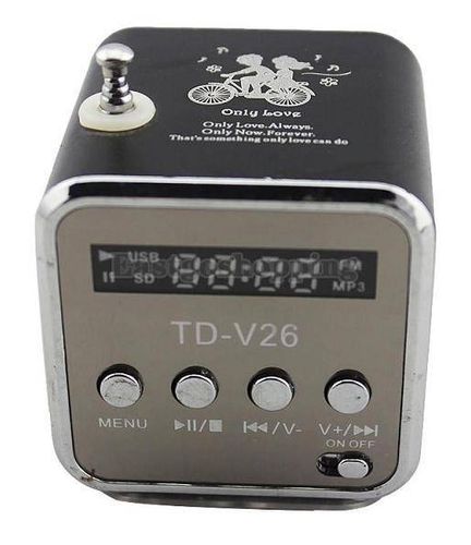 MINI GŁOŚNIK TD-V26 MP3 RADIO na Arena.pl