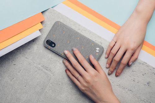 Moshi Vesta - Etui iPhone XR (Pebble Gray) na Arena.pl