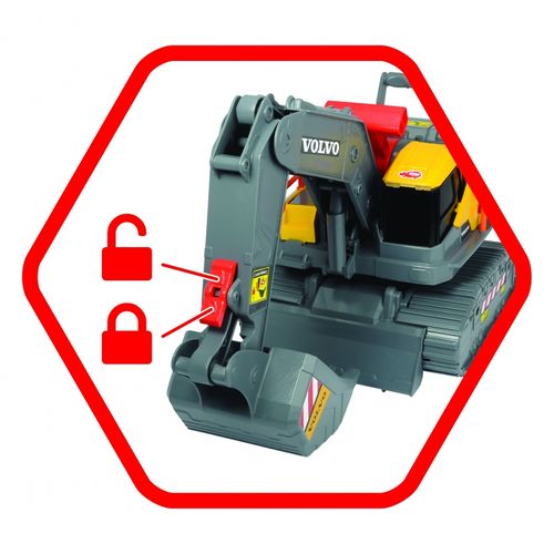 DICKIE Construction Koparka Volvo 30 cm na Arena.pl