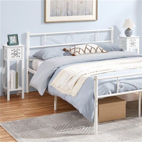 Nowoczesny zestaw 2 stolików nocnych drewniane komod na Arena.pl