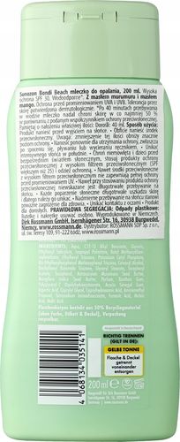 SUNOZON BONDI BEACH MLECZKO DO OPALANIA SPF 30 200 ML na Arena.pl